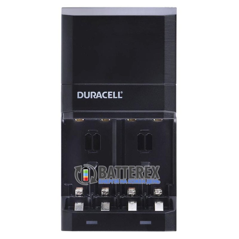Фирменный комплект: быстрое зарядное устройство Duracell Hi-Speed Charger CEF27 и аккумуляторы 2 AA Duracell 1300mah + 2 AAA Duracell 750mah