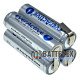 Сборка 4xAA 4.8V 2000mah из 4х аккумуляторов AA EverActive 2000mah, прямоугольная форма 2х2