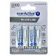 АА акумулятори EverActive 2000 mah Silver Line - 4 шт. у блістері
