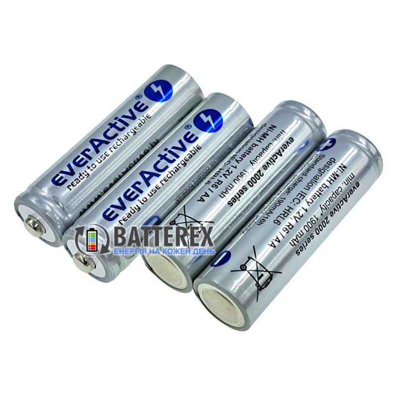 Акумулятор АА EverActive 2000mah Silver Line поштучно - ціна за 1 шт.