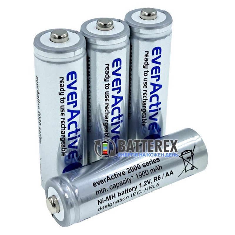 Акумулятор АА EverActive 2000mah Silver Line поштучно - ціна за 1 шт.