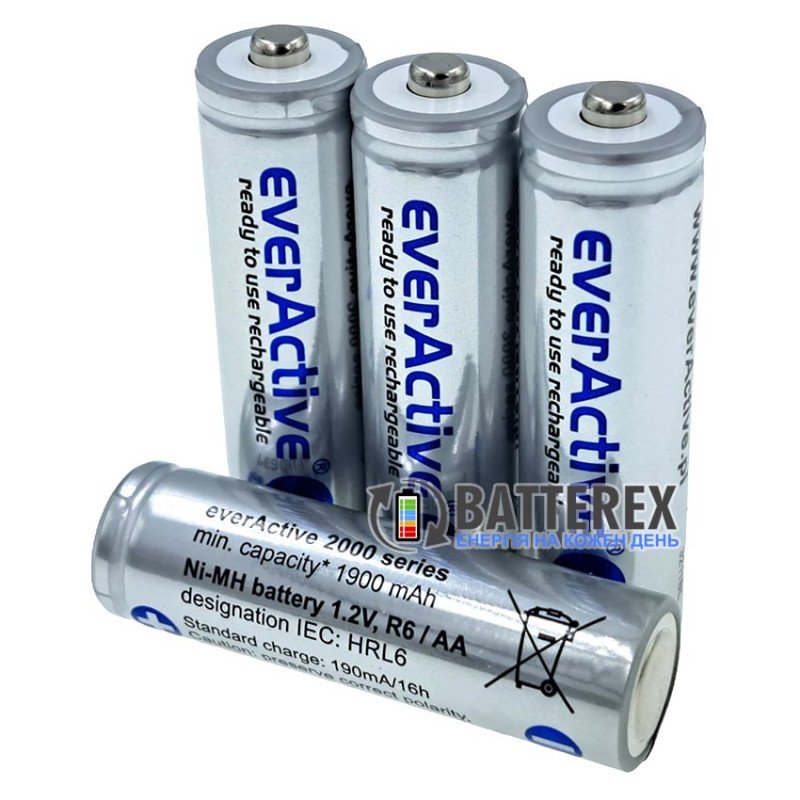 Акумулятор АА EverActive 2000mah Silver Line поштучно - ціна за 1 шт.