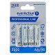Пальчикові АА акумулятори EverActive 2600 mah, картонная упаковка 4 шт.