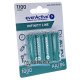 Акумулятори AA Everactive Infinity Line 1100 mah 3000 циклів заряду - упаковка 4 шт. в картонному блістері