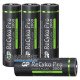 Пальчикові АА акумулятори GP Recyko+ Pro Photo Flash 2000mah із високим струмом віддачі до 10A, картонна упаковка 4 шт.