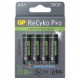 Пальчикові АА акумулятори GP Recyko+ Pro Photo Flash 2000mah із високим струмом віддачі до 10A, картонна упаковка 4 шт.