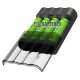 Зарядное устройство с функцией повербанка GP X411 Anyway + 4 аккумулятора AA GP Recyko 2700mah