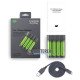 Зарядное устройство с функцией повербанка GP X411 Anyway + 4 аккумулятора AA GP Recyko 2700mah