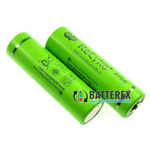 AA GP Recyko 2700mah с низким саморазрядом, поштучно от 1 шт.
