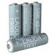 Пальчикові AA акумулятори IKEA LADDA 1900mah Made in Japan (елемент Panasonic Eneloop в етикетці IKEA), упаковка 4 шт. в пластиковому боксі