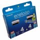 Набір акумуляторів Panasonic Eneloop BK-KJMCDE44E - 4 AA 2000 mah та 4 AAA 800 mah - оригінальна упаковка EcoBox