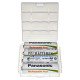 Аккумулятор AA Panasonic 1900mah 1.2V HHR-3MVE, 1000 циклов, низкий саморазряд, комплект 4 шт. в пластиковом боксе