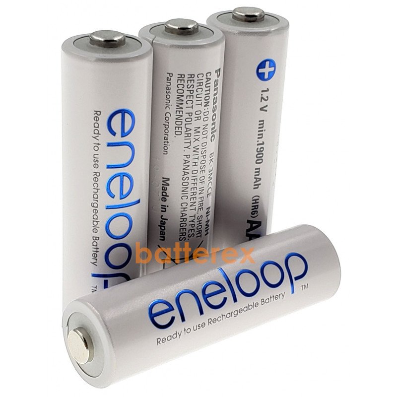 Набір акумуляторів Panasonic Eneloop BK-KJMCDE44E - 4 AA 2000 mah та 4 AAA 800 mah - оригінальна упаковка EcoBox