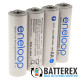8 акумуляторів AA Panasonic Eneloop 2000 mah BK-3MCDE/8HH в картонній еко-упаковці EcoBox 2023-2024