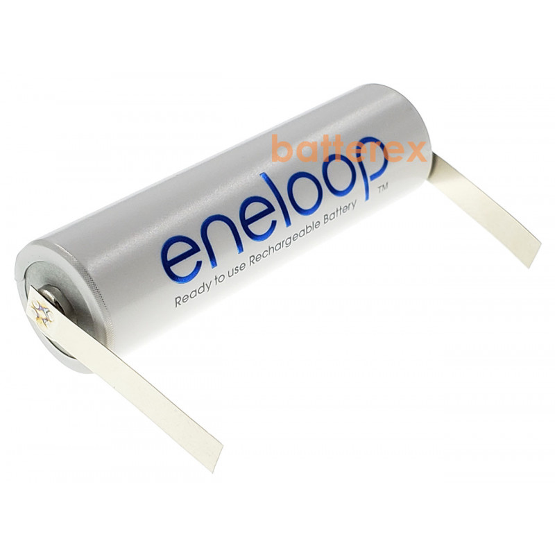 Акумулятори AA Panasonic Eneloop 2000 mah BK-3MCDE із виводами під пайку