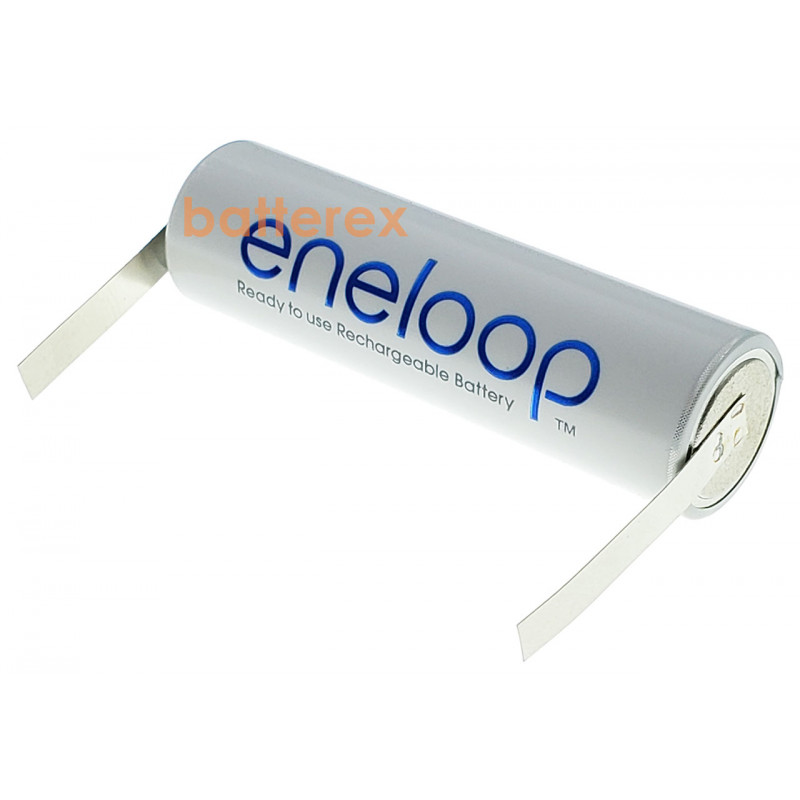 Акумулятори AA Panasonic Eneloop 2000 mah BK-3MCDE із виводами під пайку