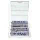 AA аккумуляторы Panasonic Eneloop 2000 mah BK-3MCDE - 4 шт. в пластиковом боксе