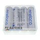 AA аккумуляторы Panasonic Eneloop 2000 mah BK-3MCDE - 4 шт. в пластиковом боксе