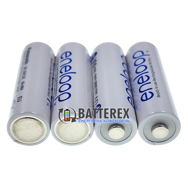 AA аккумуляторы Panasonic Eneloop 2000 mah новой серии BK-3MCDE поштучно от 1 шт.