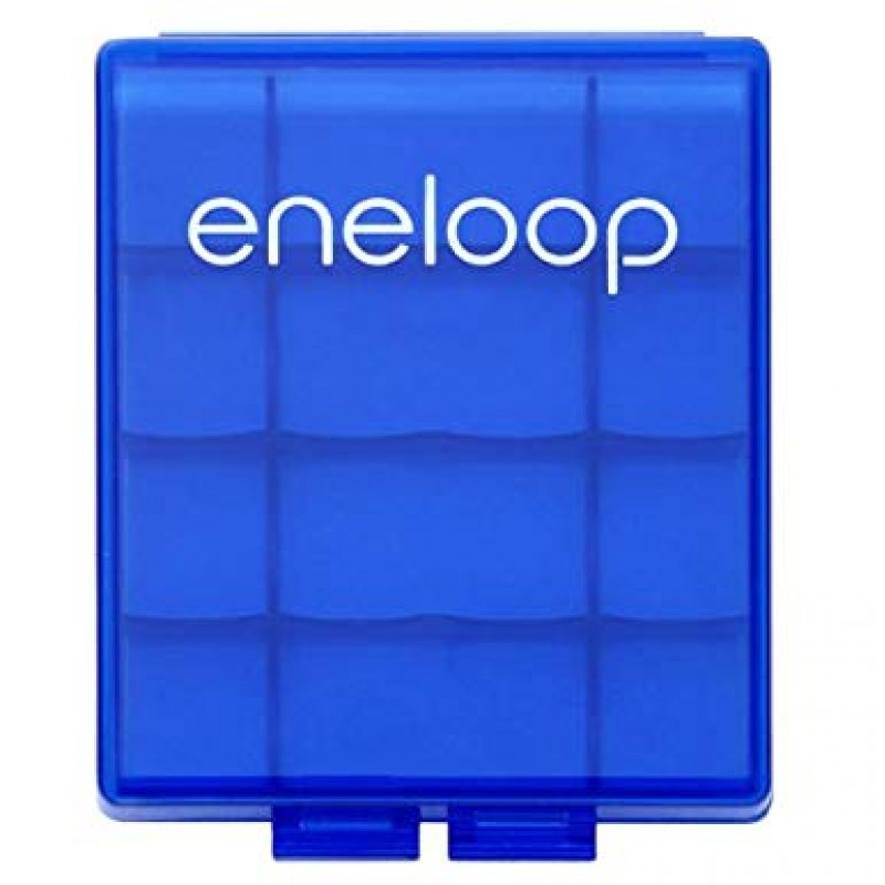 Фірмовий набір AA Panasonic Eneloop BK-3MCDEC4CP: 4 акумулятори AA Panasonic Eneloop 2000mah та фірмовий бокс для зберігання в упаковці CartonPack EcoBox