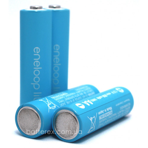 AA Panasonic Eneloop Lite 1000 mah BK-3LCCE, 3000 циклов, поштучно, цена за 1 шт.