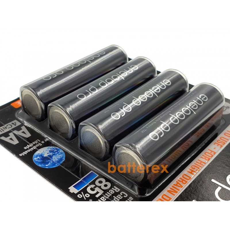 Акумулятори AA Panasonic Eneloop Pro 2600 mah BK-3HCDE 4BE  - оригінал Японія  - упаковка 4 шт