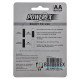 Пальчиковые АА аккумуляторы Powerex Precharged 2600 mah - 4 шт. в блистере