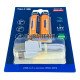 Аккумуляторы AA Li-ion 1.5V Quantum 1950mah с постоянным напряжением 1.5В и зарядкой от USB Type-C, упаковка 2 аккумулятора и зарядный кабель в комплекте
