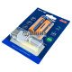 Аккумуляторы AA Li-ion 1.5V Quantum 1950mah с постоянным напряжением 1.5В и зарядкой от USB Type-C, упаковка 2 аккумулятора и зарядный кабель в комплекте