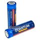 Акумулятор AA NiMH Quantum 1800mah 1.2V Flat Top із пласким плюсом