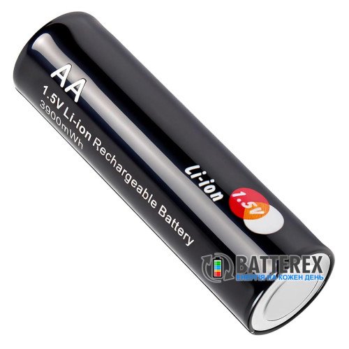 AA Li-ion Soshine 3900mWh 2590mAh 1.5V - літій-іонні АА акумулятори 1.5В - поштучно від 1 шт.