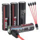 Аккумуляторы AA Li-ion Soshine 1.5V 4200mWh 2700mAh с зарядкой от USB Type-C - комплект 4 аккумулятора, зарядный кабель и бокс для хранения