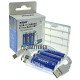 Аккумуляторы AA Li-ion XTAR 3000mAh 1.5V LR USB Type-C c технологией снижения напряжения Linear Discharge и зарядкой от USB Type-C, комплект 4 шт., зарядный кабель и бокс