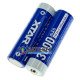 Акумулятори AA Li-ion XTAR 3000mAh 1.5V LR USB Type-C із технологією зниження напруги Linear Discharge та зарядкою від USB Type-C, поштучно від 1 шт.