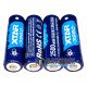 Аккумулятор АА Li-ion XTAR 3960mWh 2500mAh 1.5V Touch Check Power c проверкой уровня заряда нажатием на плюсовой контакт, постоянное напряжение 1.5В, упаковка 4 шт. в боксе