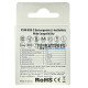 Комплект 4 акумулятори AA Li-ion XTAR 4100mWh 2450mAh 1.5V із зарядкою від USB Type-C, зарядний кабель на 4 акумулятори та бокс для зберігання