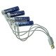 Акумулятори AA Li-ion XTAR 4100mWh 2450mAh 1.5V USB Type-C із технологією Low-voltage Reminder та зарядкою від USB Type-C, поштучно від 1 шт.
