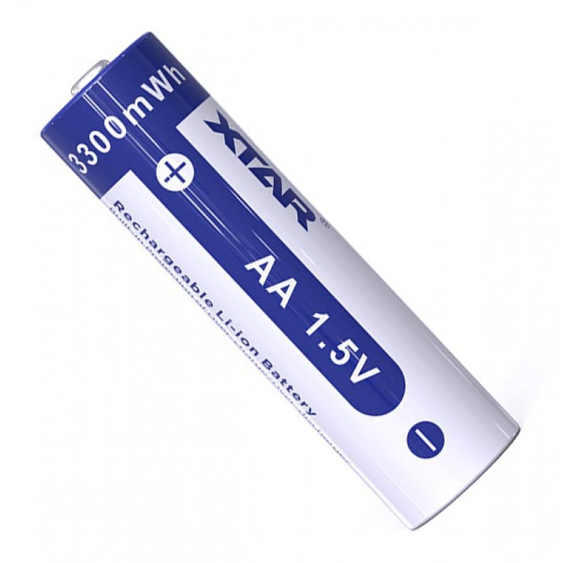 Аккумулятор АА литий-ионный 1.5V XTAR 3300mWh 2200mah