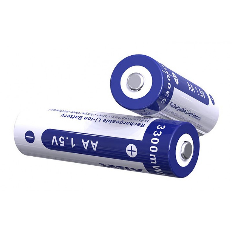 Аккумулятор АА литий-ионный 1.5V XTAR 3300mWh 2200mah