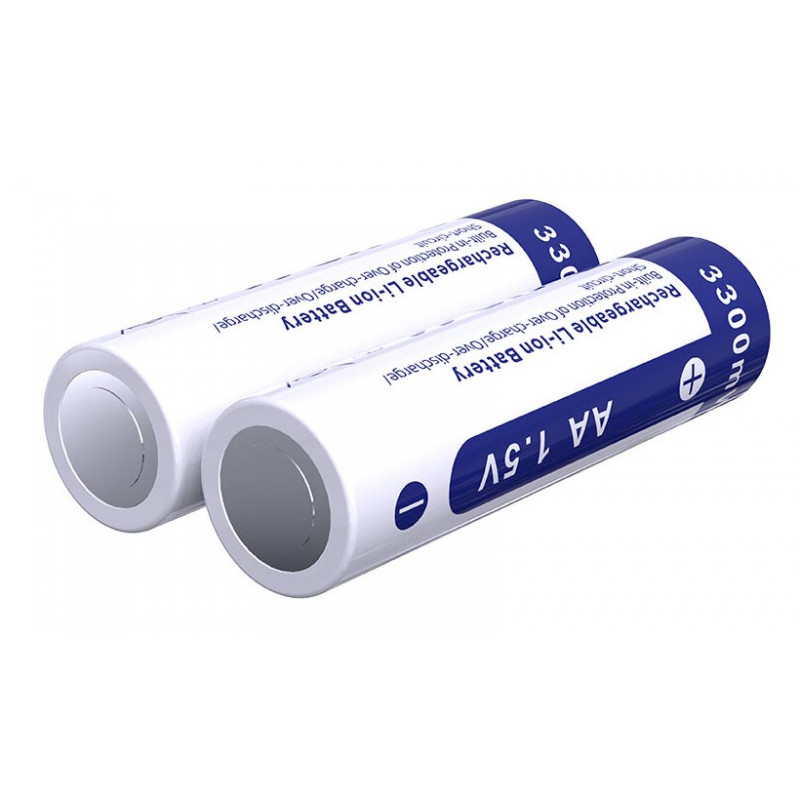 Аккумулятор АА литий-ионный 1.5V XTAR 3300mWh 2200mah