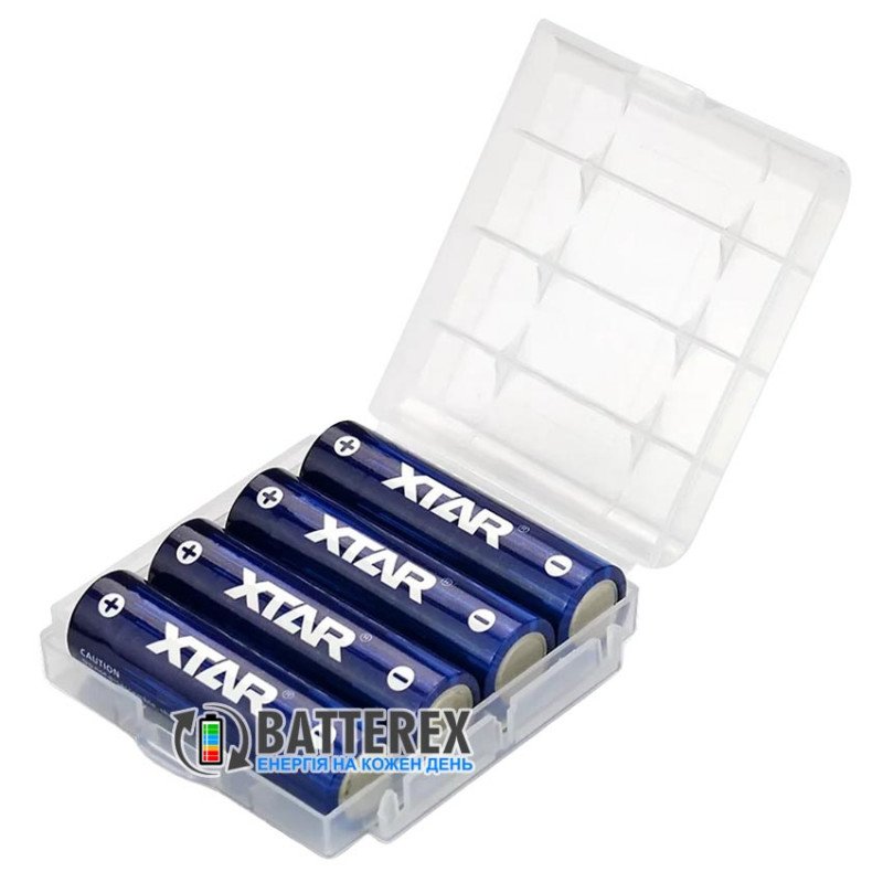 Акумулятор АА літій-іонний XTAR 4150mWh 1.5V з постійною напругою 1.5В