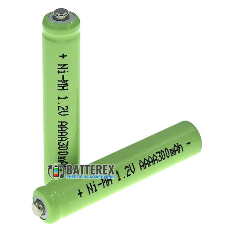 Мікропальчиковий акумулятор AAAA Vapcell NiMH 1.2V 300mah, поштучно від 1 шт.
