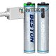 Літій-іонний акумулятор ААА Li-ion Beston 1.5V 600mWh із зарядкою від USB Type-C, поштучно від 1 шт.