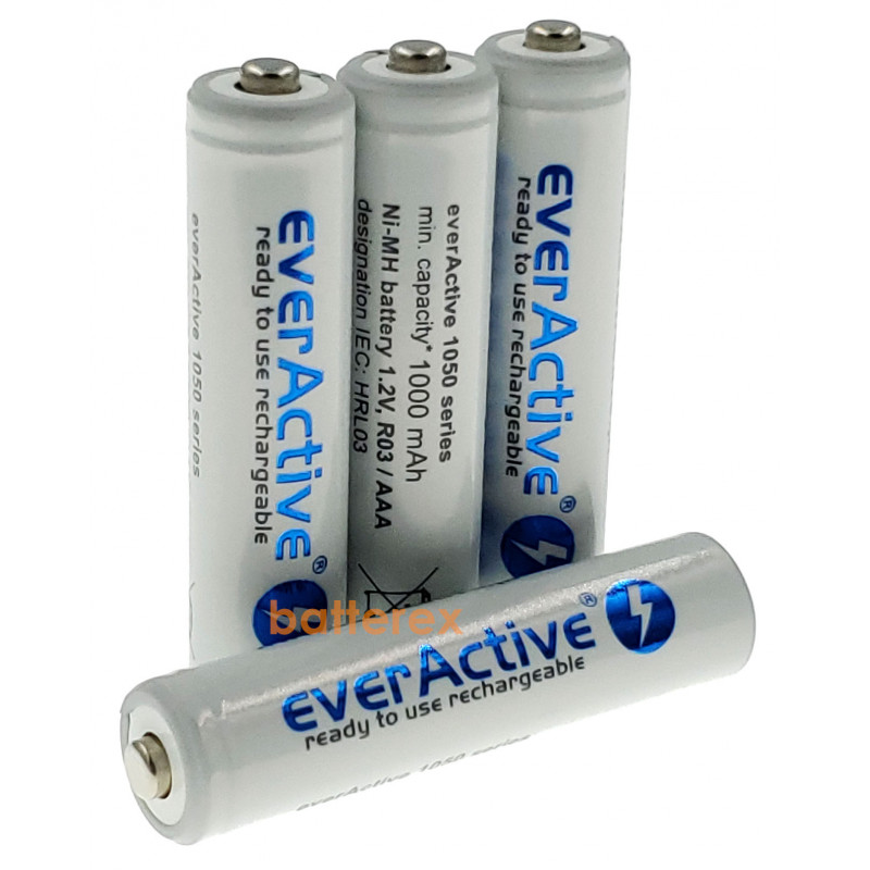 AAA EverActive 1050 mah поштучно - ціна за 1 акумулятор
