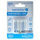 Аккумуляторы ААА EverActive Professional Line 1050 mah - упаковка 4 шт. в картонном блистере