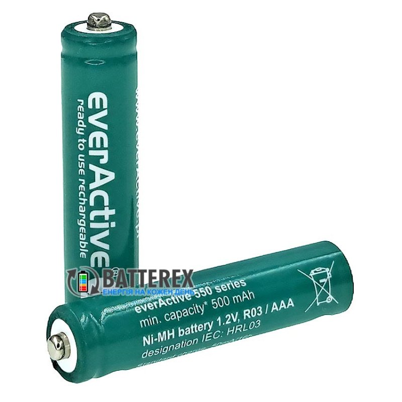 Аккумуляторы AAA Everactive Infinity Line 550 mah 3000 циклов, поштучно от 1 шт.