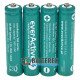 Аккумуляторы AAA Everactive Infinity Line 550 mah 3000 циклов заряда, упаковка 4 шт. в пластиковом кейсе