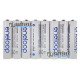 8 аккумуляторов AAA Panasonic Eneloop 800 mah BK-4MCDE 8BE EcoBox в картонной эко-упаковке 