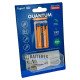 Литиевый USB аккумулятор AAA Li-ion Quantum 550mah 1.5V USB Type-C, упаковка 2 аккумулятора и зарядный кабель в комплекте