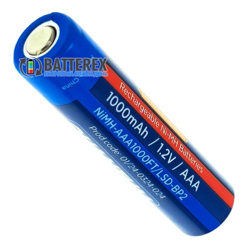 AAA Quantum 1000mah NiMH 1.2V High Flat Top технический аккумулятор, поштучно от 1 шт.